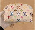 L White Cosmetic Bag