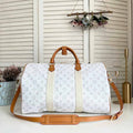 L White Duffle NEW