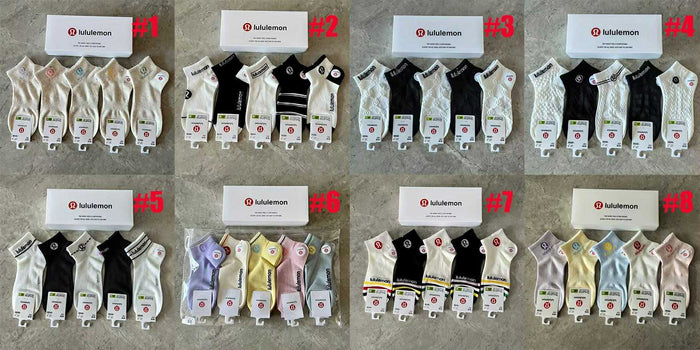 🍋 Lu Ankle Socks 5pk