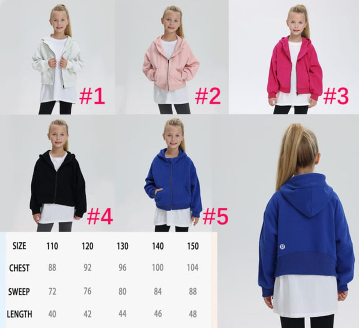🍋 Lu Kids Scuba Zip up w Hood