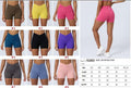 🍋 Lu Spandex CrissCross Shorts