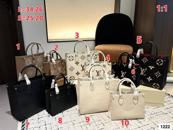 LV On The Go Bags S/M/L
