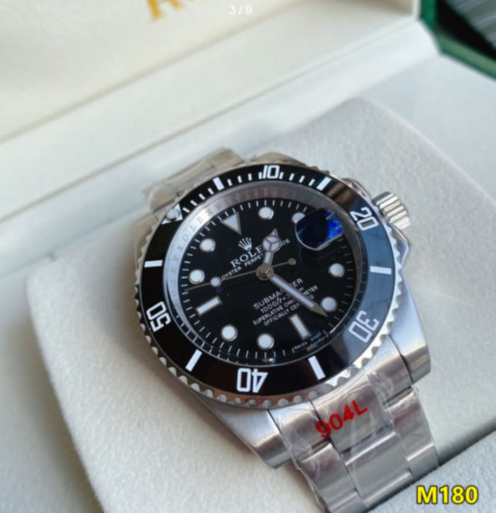 Mens R Watch Black