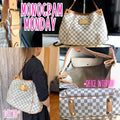 Monogram monday bag