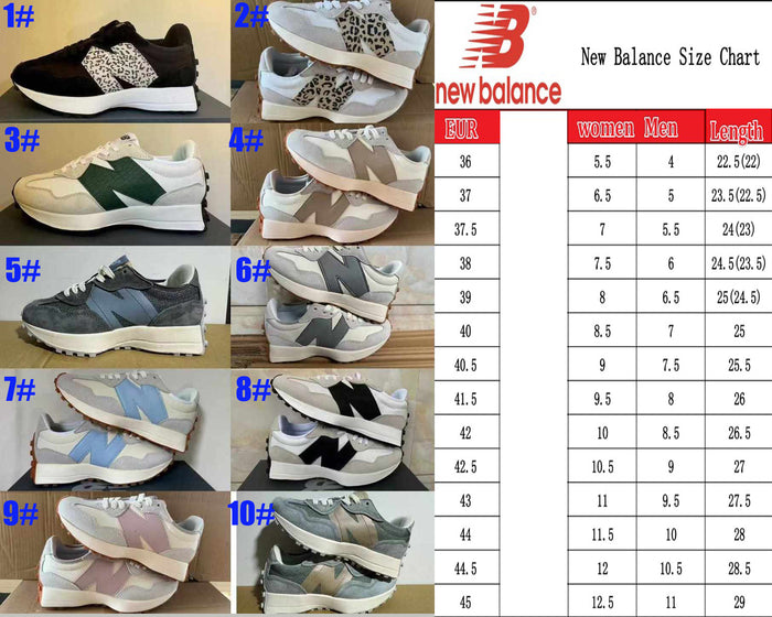 NB Sneakers 2 (Style 1-6)