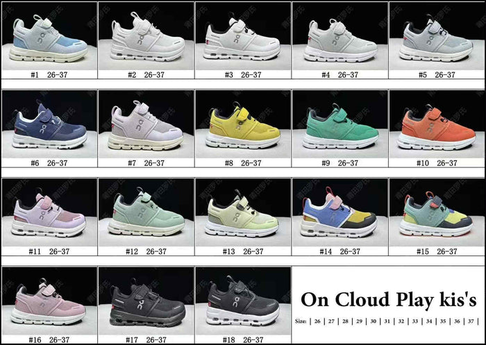 On C Play Shoes Kids 1-8