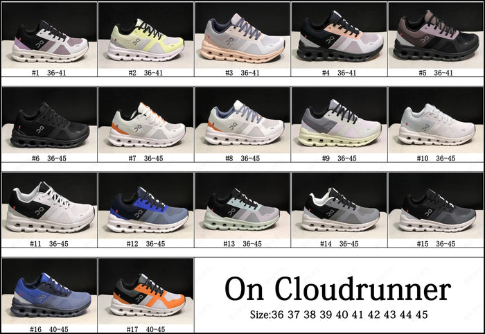 On C Runner Sneakers  (Style 11-17)