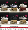 On C Shoes Styles 1-6*