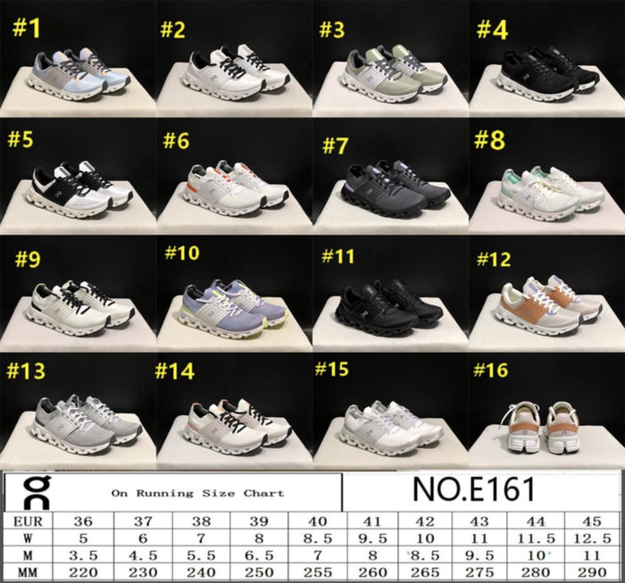 On C Swift Shoes (Style 9-16)