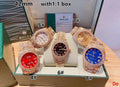 R Watches Encrusted 4-8 -Gold