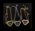 T&C Large Heart Necklaces