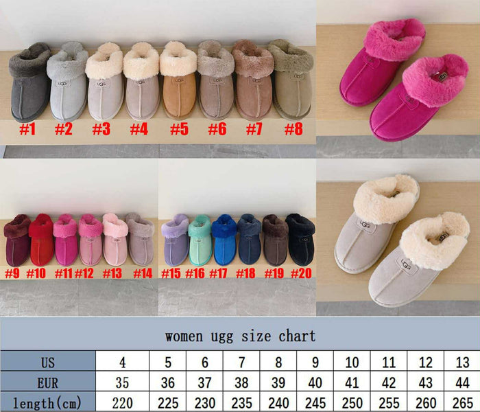 U  Fur Slip on 1-8