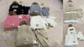 U Ribbed Hat & Glove Set