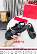 Val Black Studded Sandals