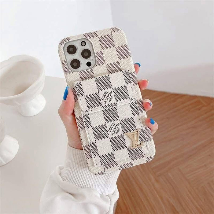 White check phone case- LEAVE size in notes